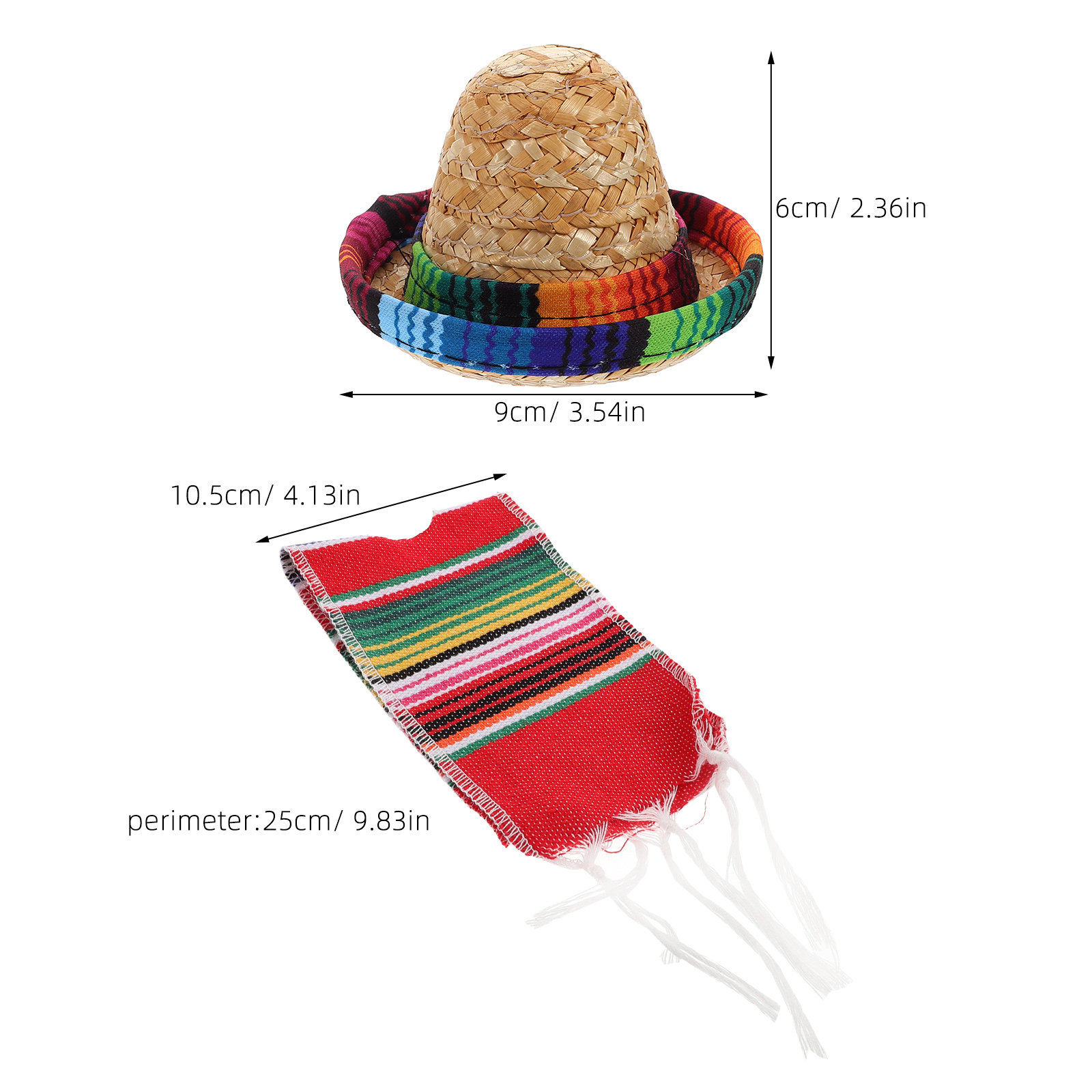 1Set Mexican Bottles Decoratio - Wine Beer Hat review and price