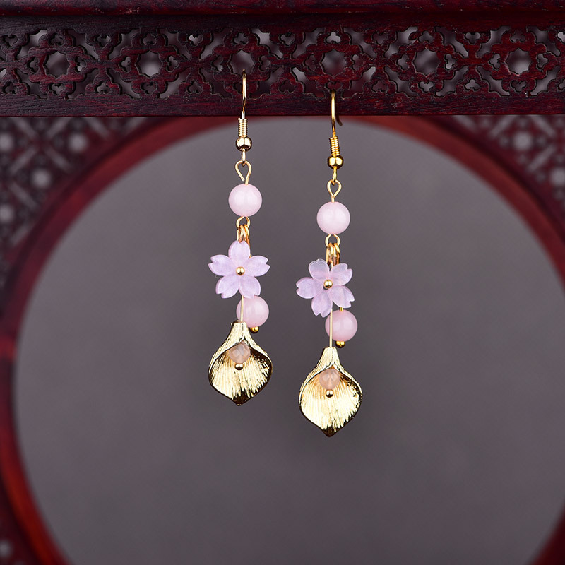 Pink Natural Jade Flower Earri - Cocktail Shaker Set review and price